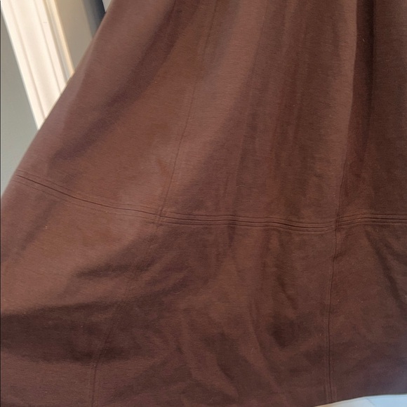 Everlane Chocolate Brown Midi Dress - Picture 4 of 7